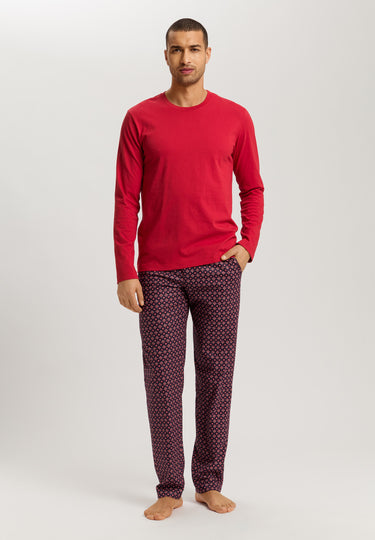 Night And Day Knit Lounge Pant | Blue Gems Print 75216-3035